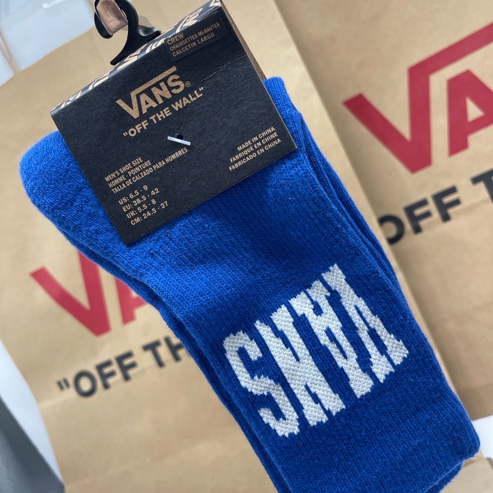 VANS "Off The Wall" socks 
New with the tag authentic Vans socks (1 pair)